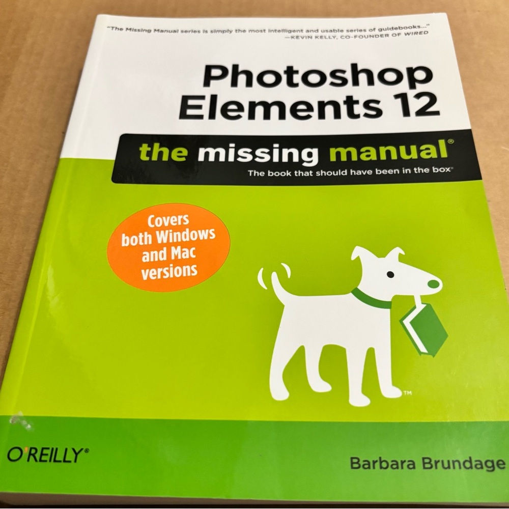 Photoshop Elements 12 Manual - Green Cover